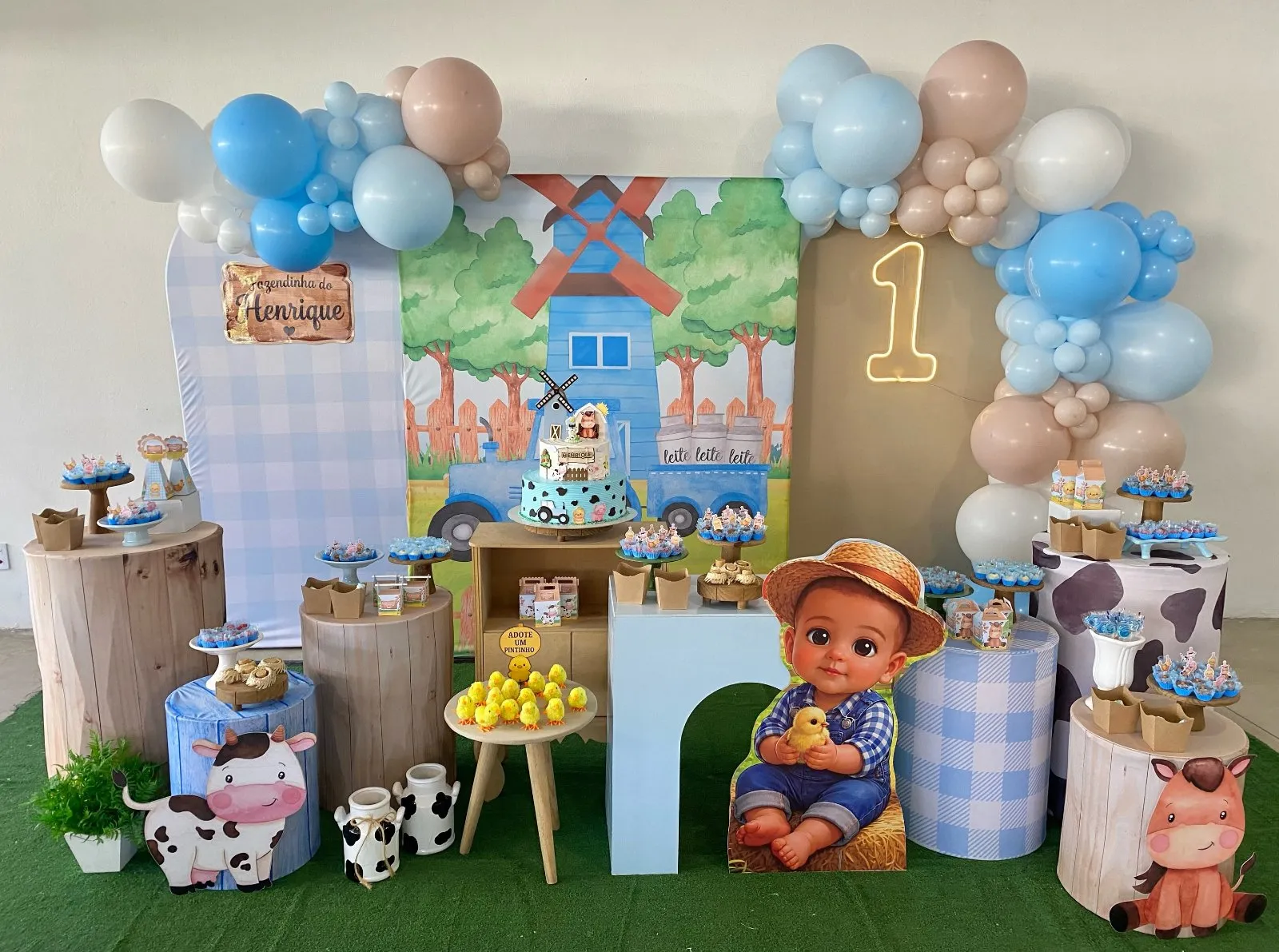 Decoração de Festa Fazendinha - Aquarela Espaço