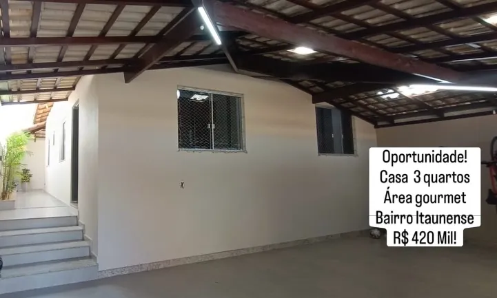 Casa 140 m² à venda no Bairro Itaunense