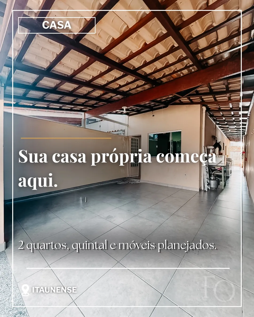 Casa 48 m² com 2 quartos à venda no Bairro Itaunense