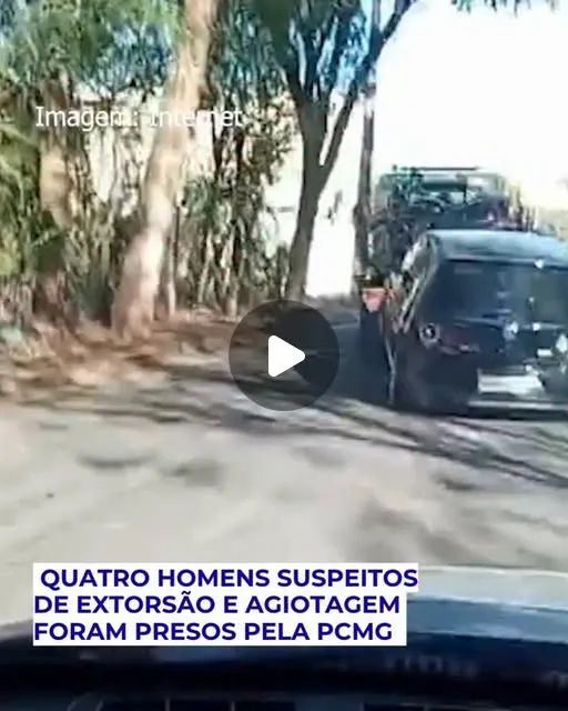 Quatro homens presos por extorsão e agiotagem