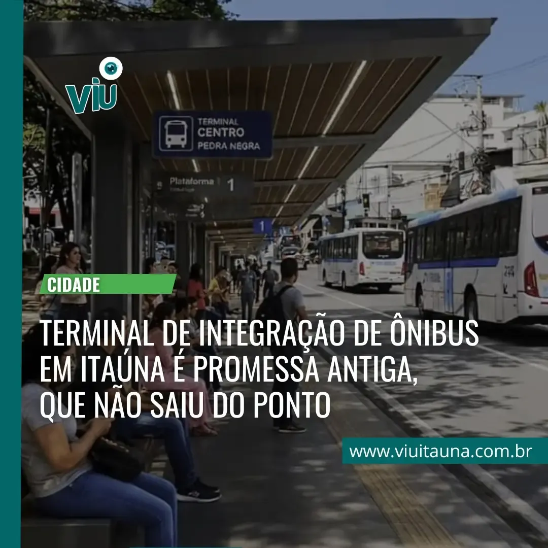 Terminal de ônibus em Itaúna: promessa antiga volta ao debate