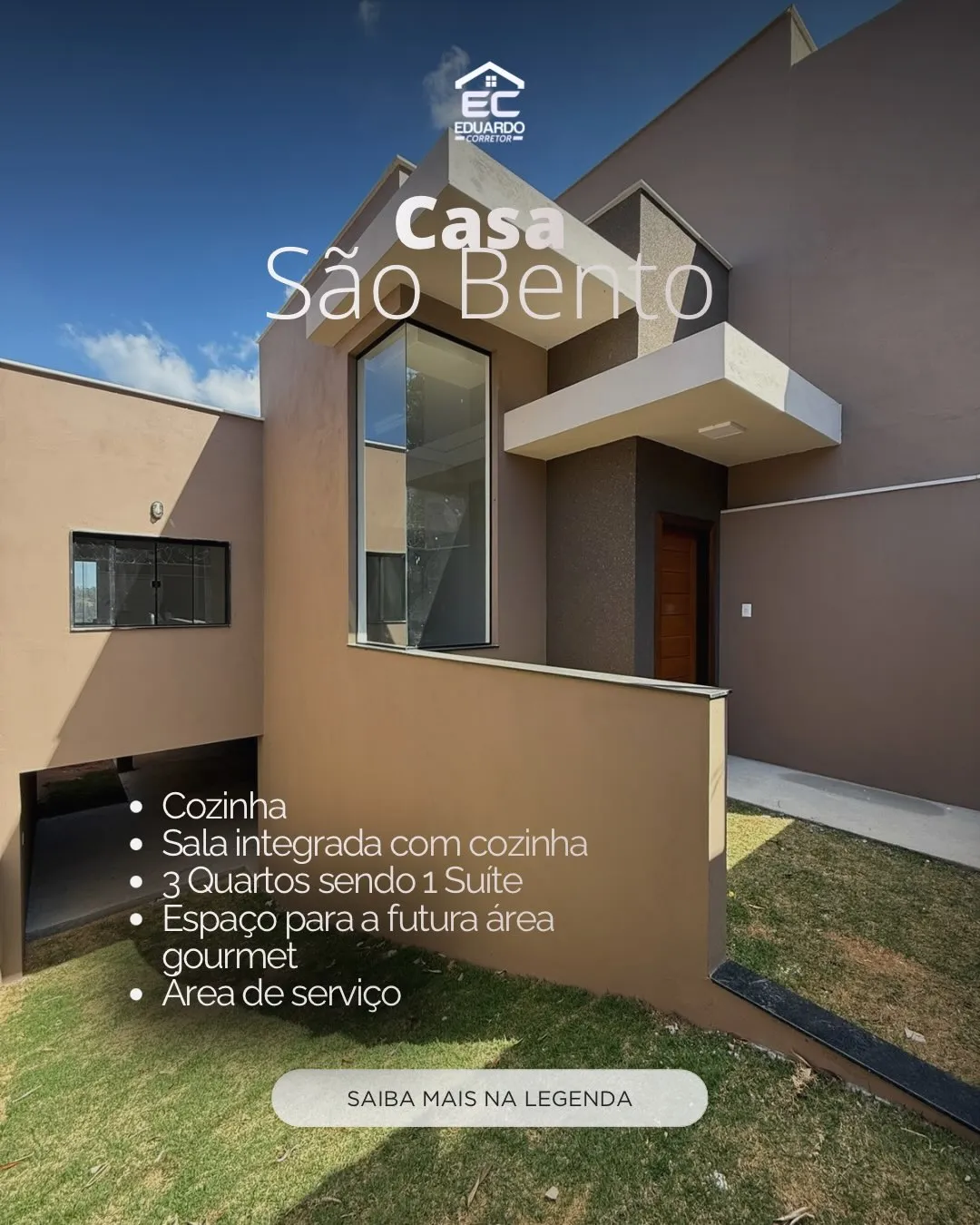 Casa 3 quartos à venda no São Bento