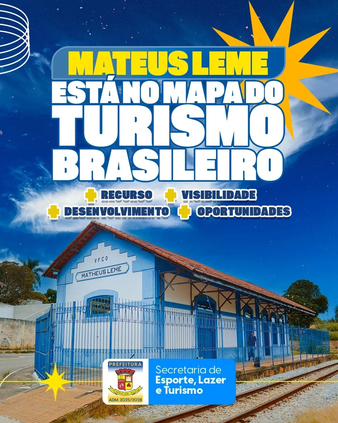 Mateus Leme no Mapa do Turismo Brasileiro