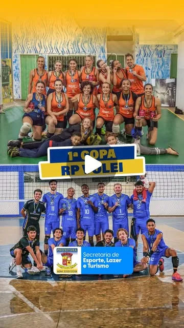 Copa RP Vôlei no Poliesportivo OSPASA