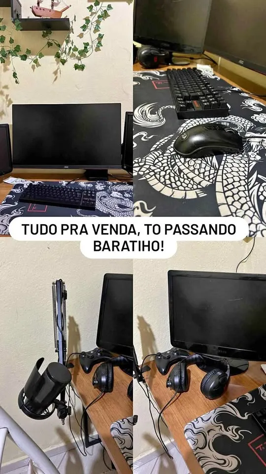 Periféricos de PC à venda: monitores, teclado e mais