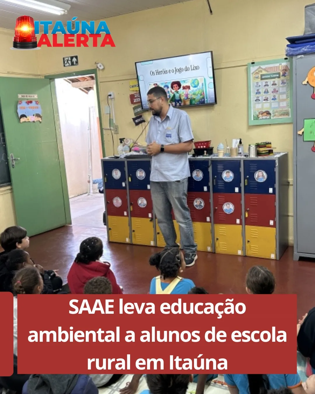 SAAE promove educação ambiental em Brejo Alegre