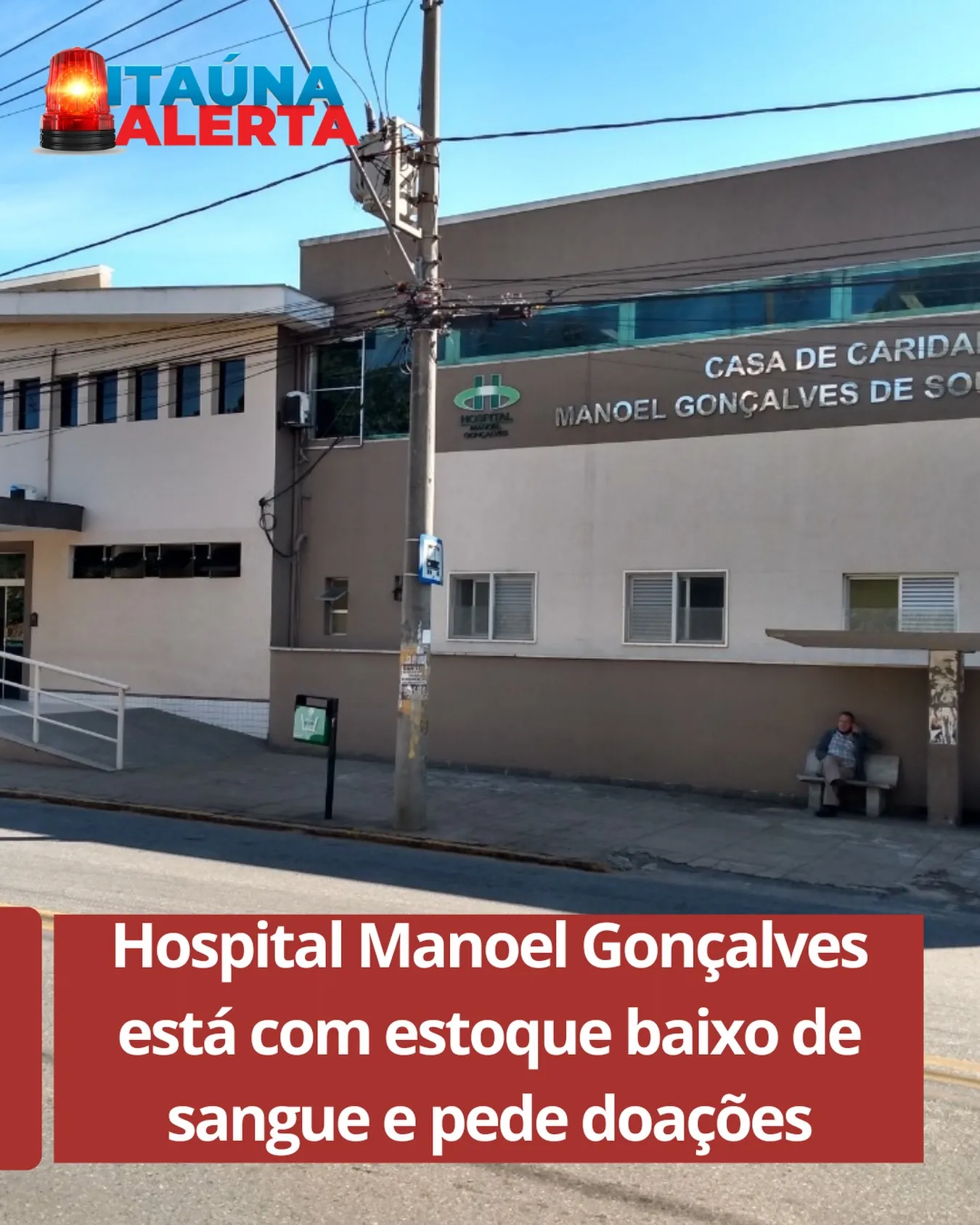 Banco de Sangue do Hospital Manoel Gonçalves precisa de doadores