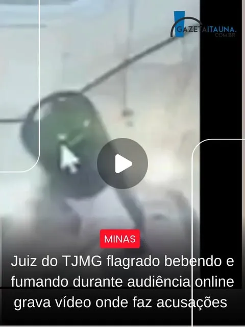 Juiz afastado por comportamento inadequado em sessão virtual do TJMG