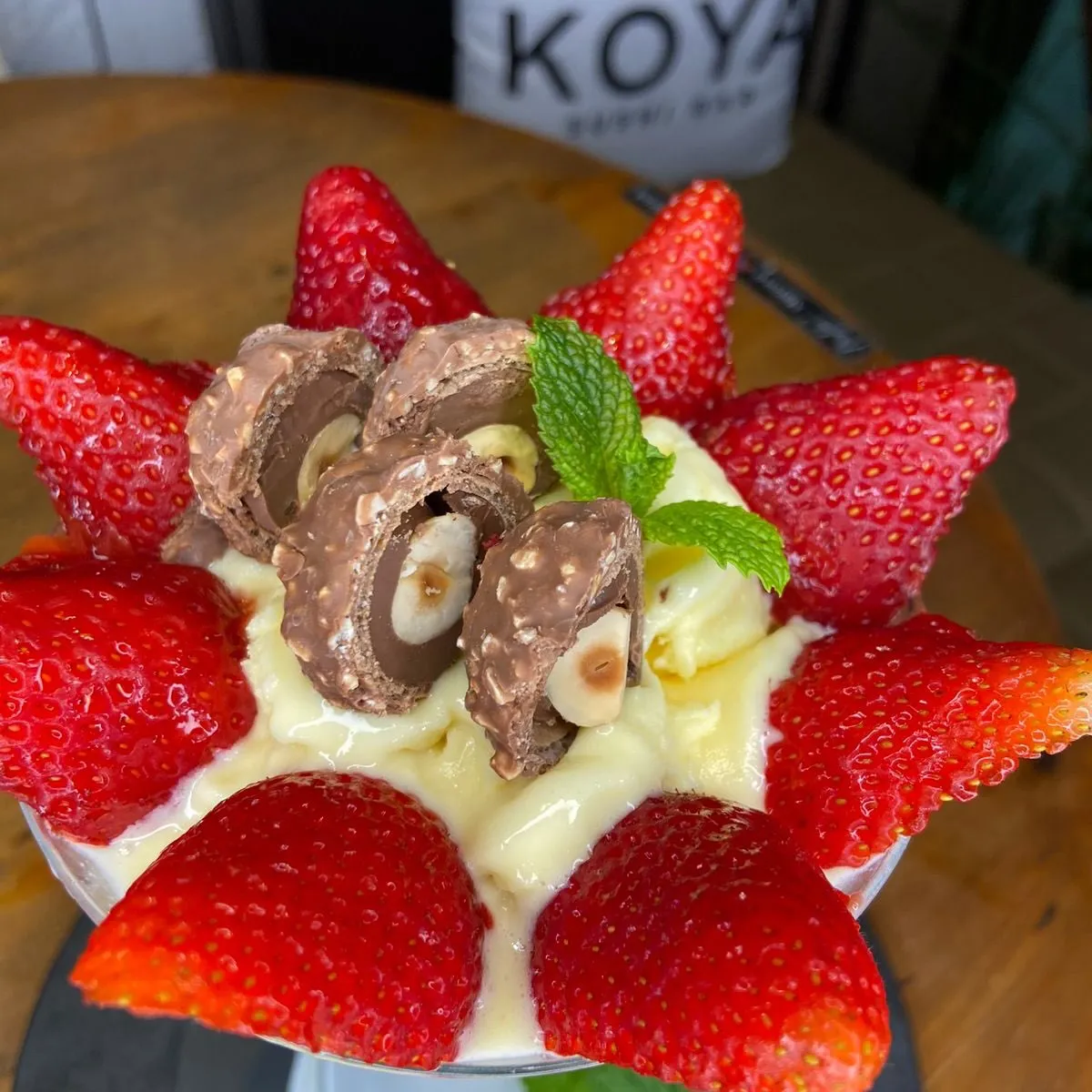 Sobremesa com Sorvete Caseiro – Koya Sushi