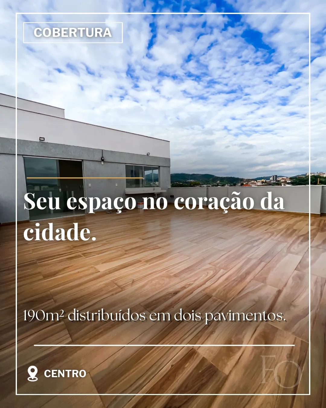 Cobertura 3 quartos à venda no Centro