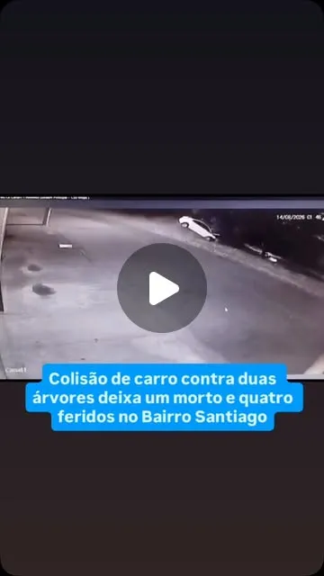 Jovem de 21 anos morre em acidente no Bairro Santiago