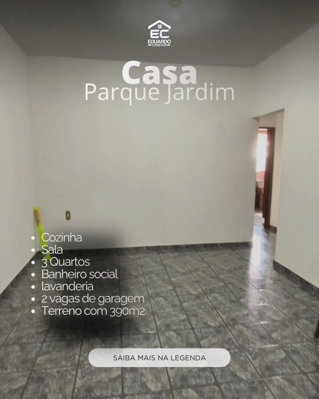 Casa 3 quartos, 189 m² – Parque Jardim