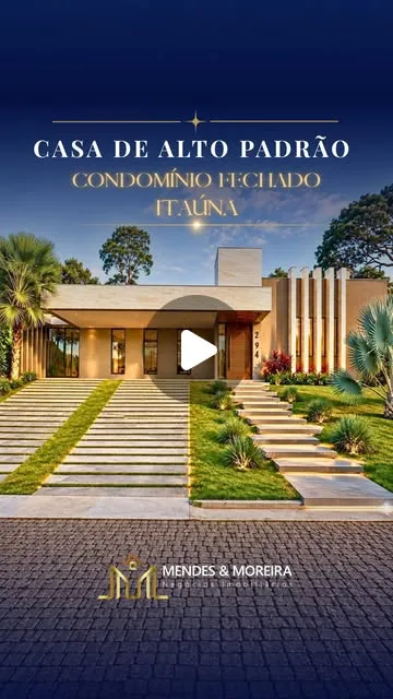 Casa de alto padrão 5 quartos em condomínio fechado