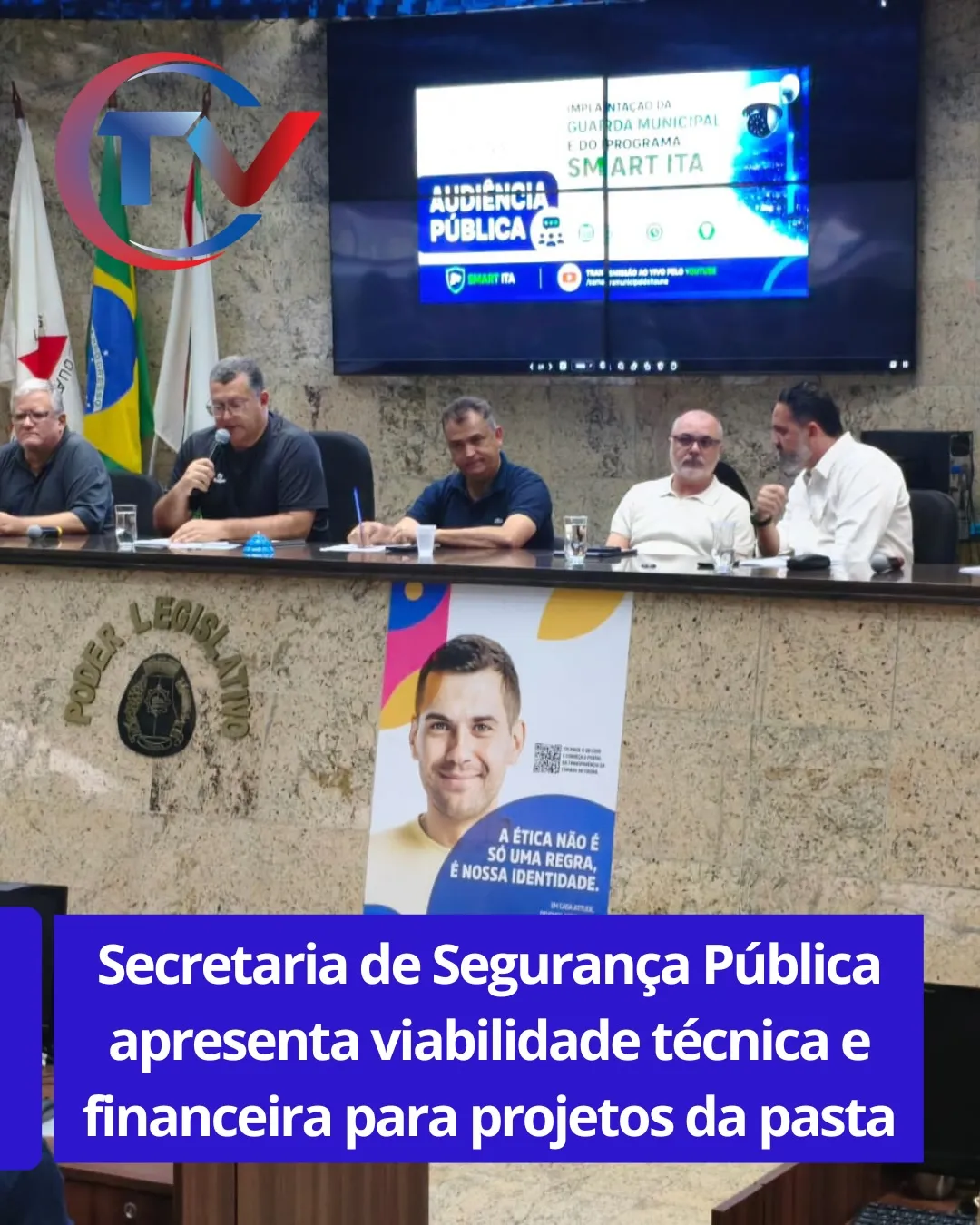 Prefeitura de Itaúna apresenta projetos de segurança pública