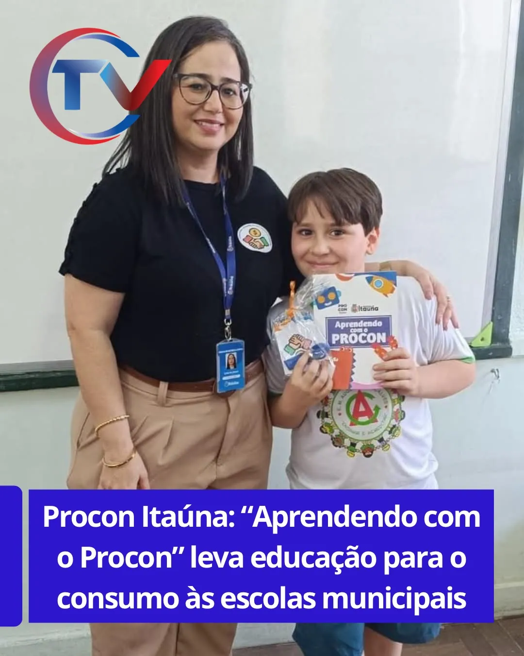 Projeto “Aprendendo com o Procon” nas escolas de Itaúna