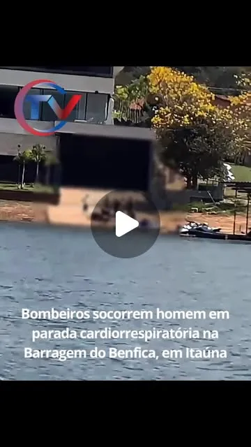 Homem sofre parada cardiorrespiratória na Barragem do Benfica
