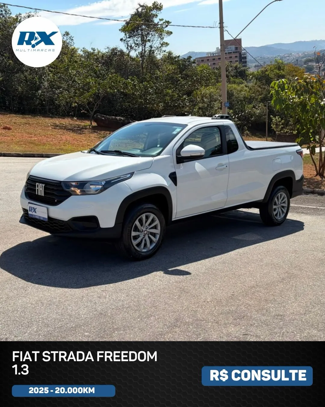 Fiat Strada Freedom 1.3 2025 – 20 mil km
