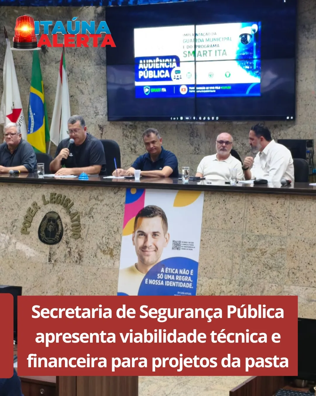 Prefeitura apresenta projetos da Guarda Civil Municipal e SMART ITA