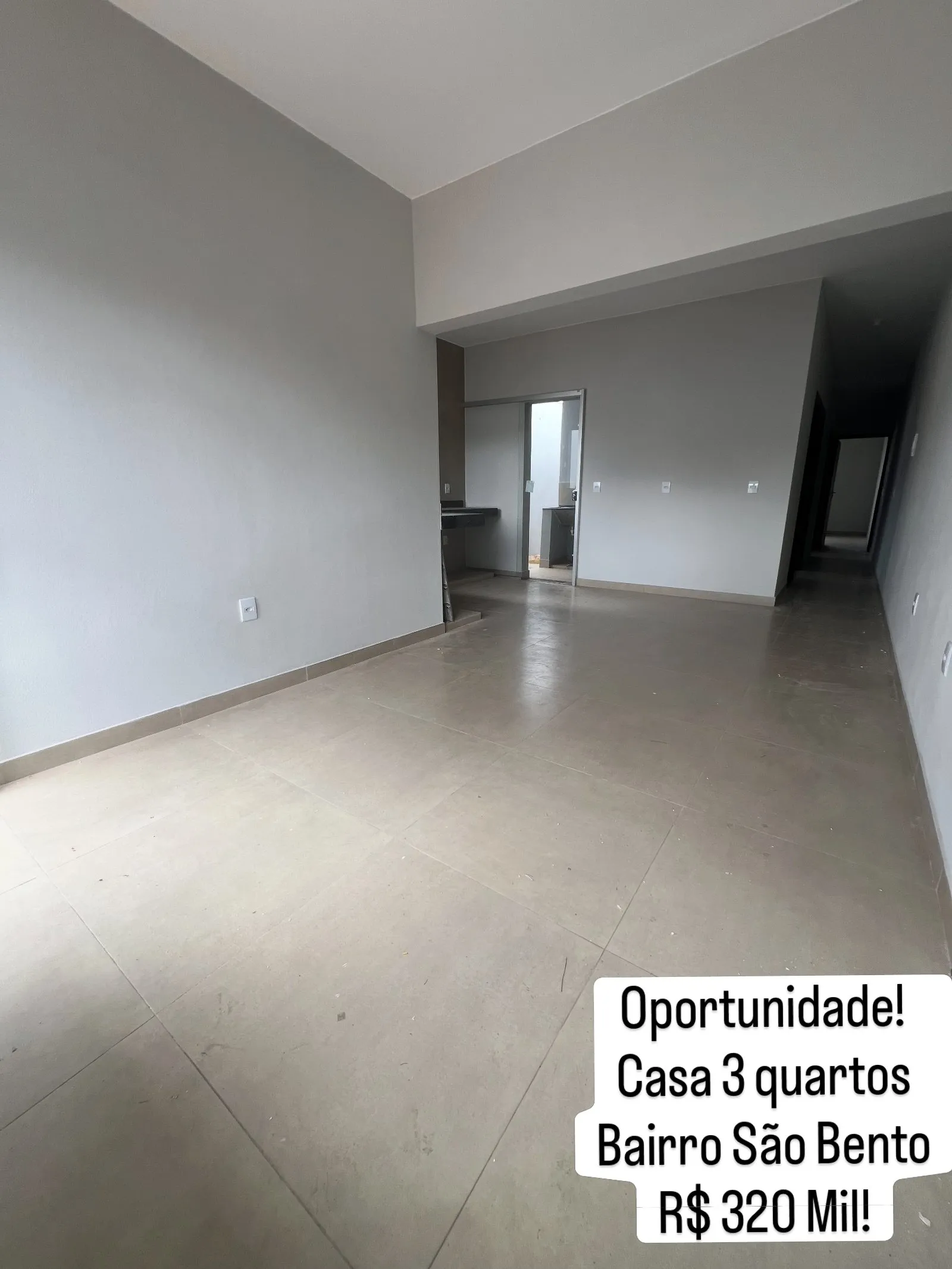 Casa nova 3 quartos à venda no São Bento
