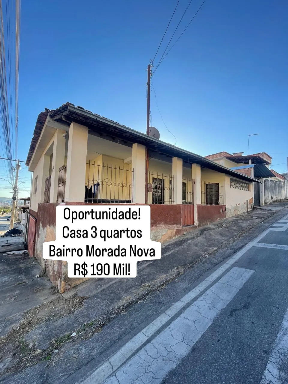 Casa 3 quartos à venda no bairro Morada Nova