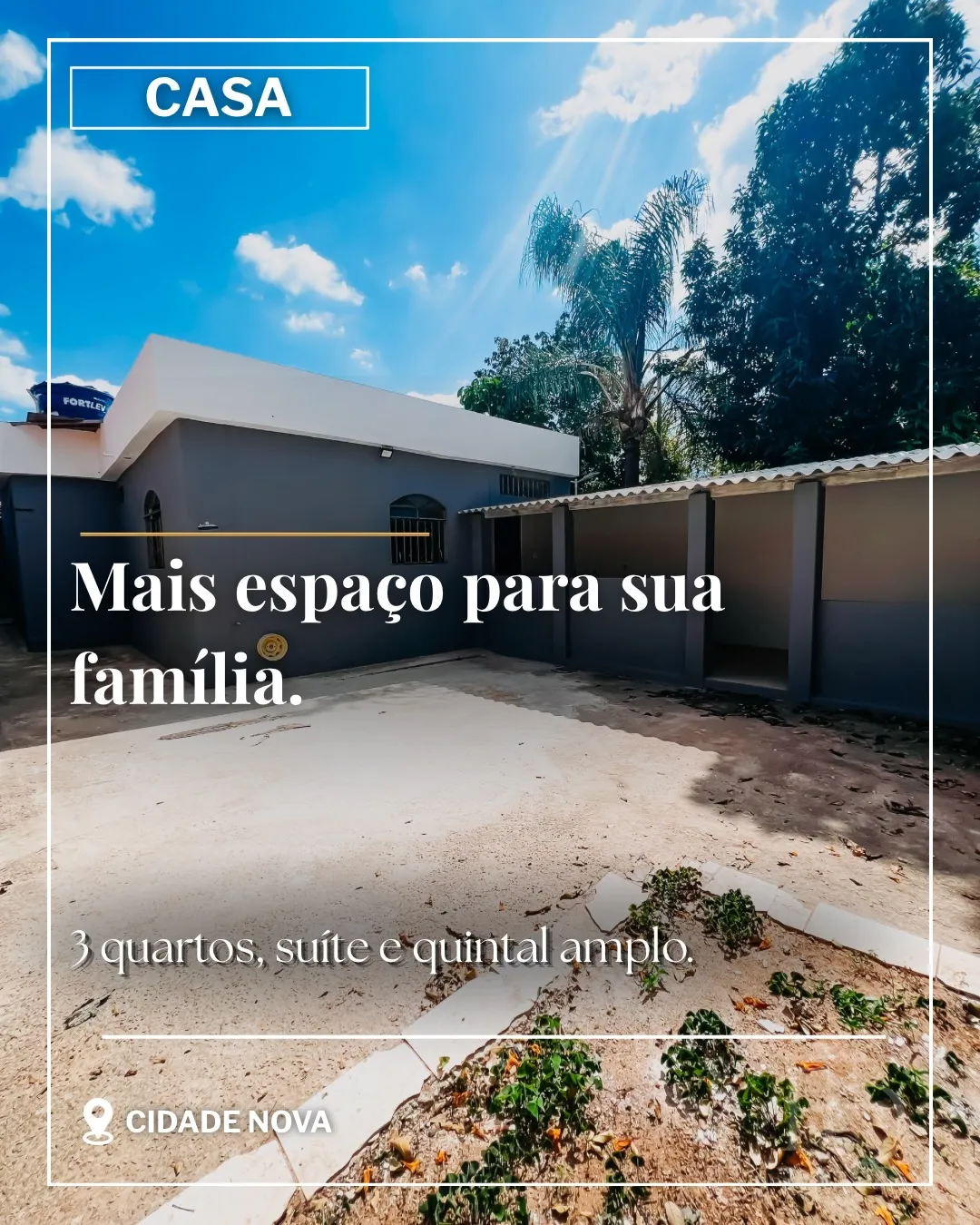 Casa 3 quartos à venda na Cidade Nova