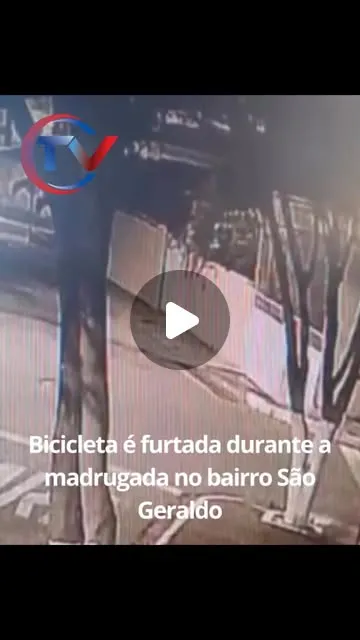 Bicicleta furtada no bairro São Geraldo