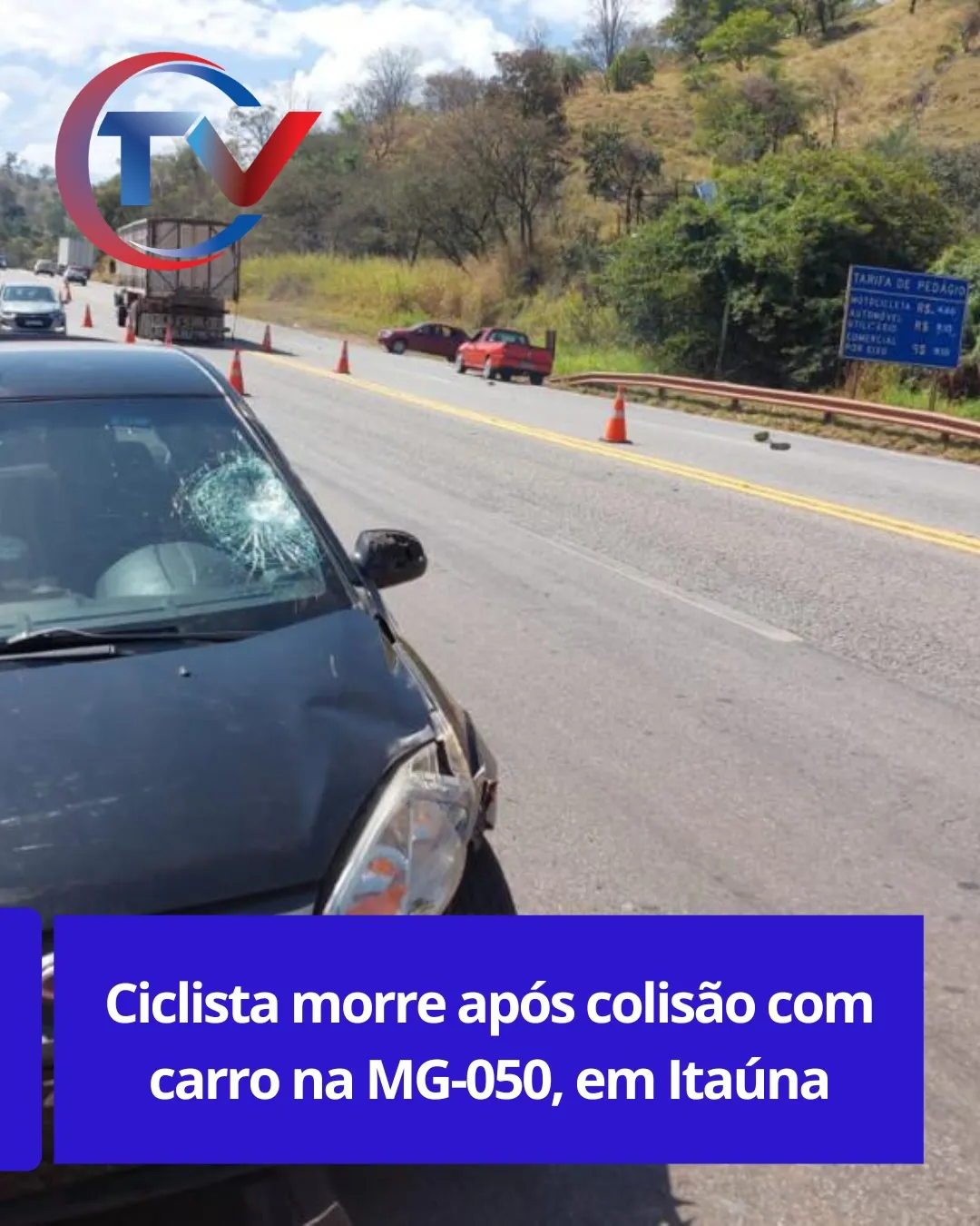 Homem morre em colisão na MG-050 em Itaúna
