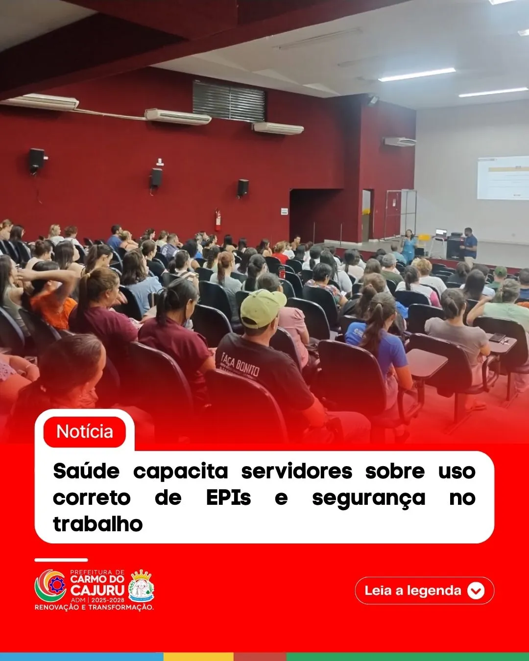 Treinamento de EPIs para profissionais de saúde em Carmo do Cajuru