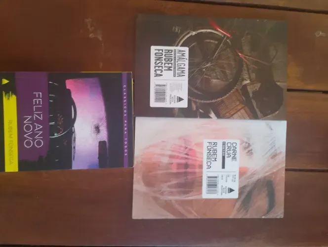 Kit com 3 livros de Rubem Fonseca