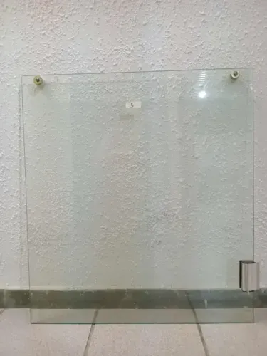 Janela de correr em vidro temperado incolor (2 unidades) Contato / Zap 37 9  *