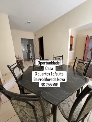 CASA À VENDA NO BAIRRO MORADA NOVA - ITAÚNA