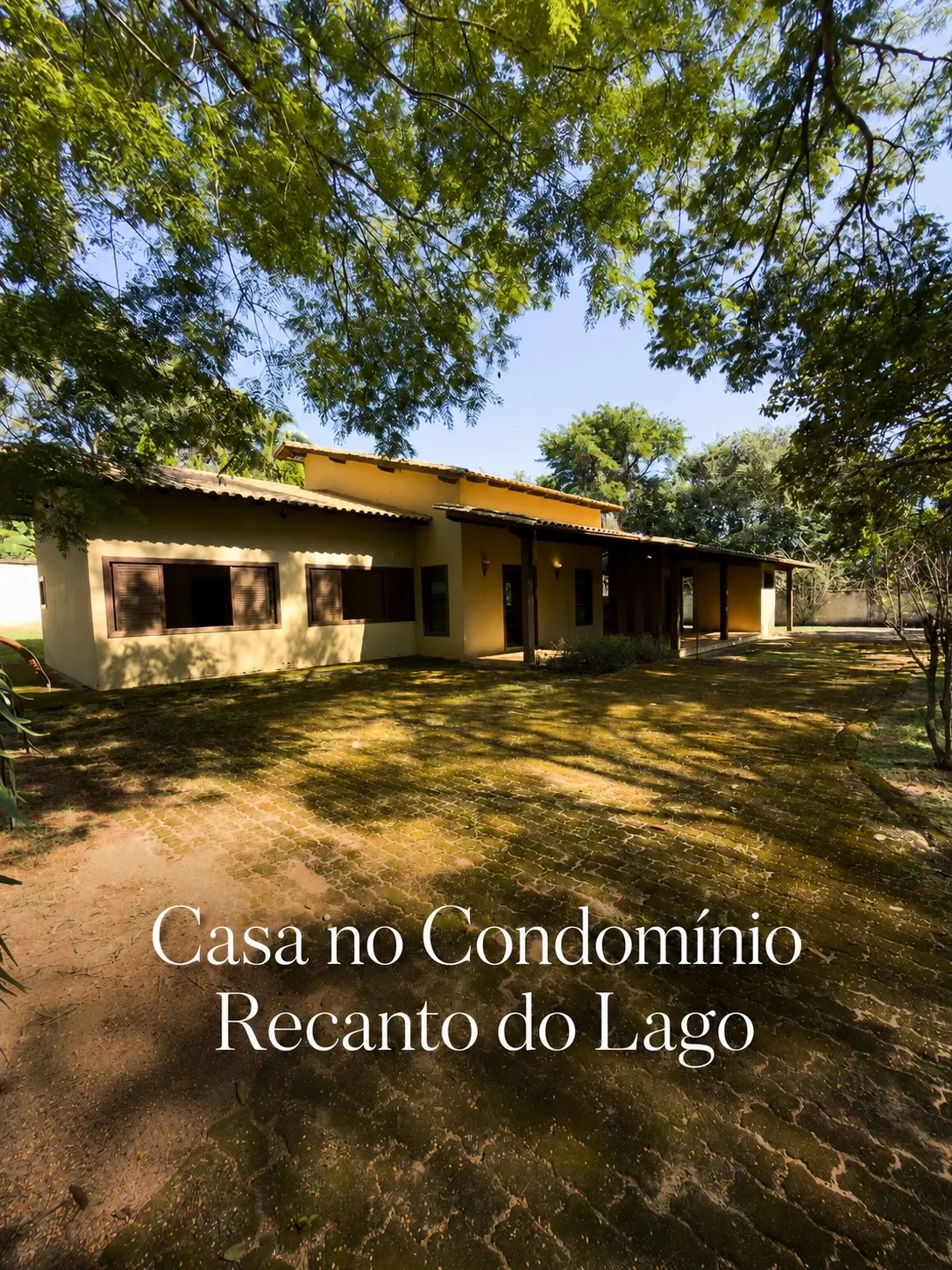 Casa em condomínio Recanto do Lago – Barragem