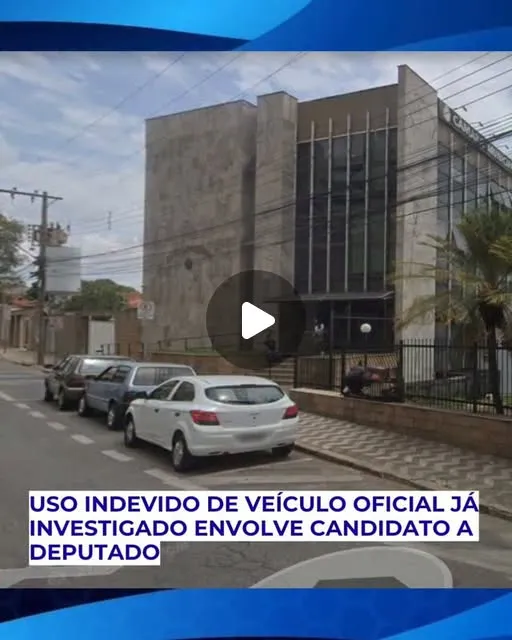 Uso indevido de veículo oficial por candidato a deputado
