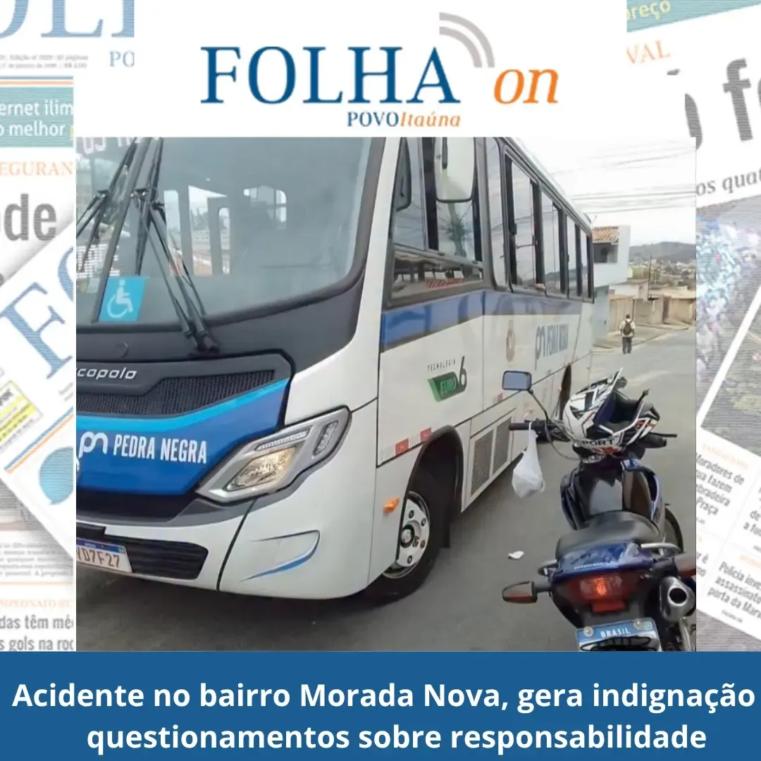 Acidente de moto na Morada Nova
