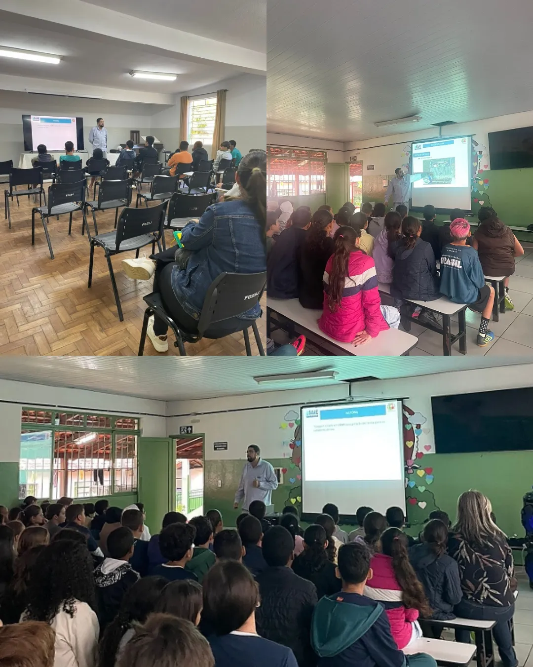 Saae e Prefeitura de Itaúna promovem educação ambiental sobre coleta seletiva para alunos do Parque Jardim