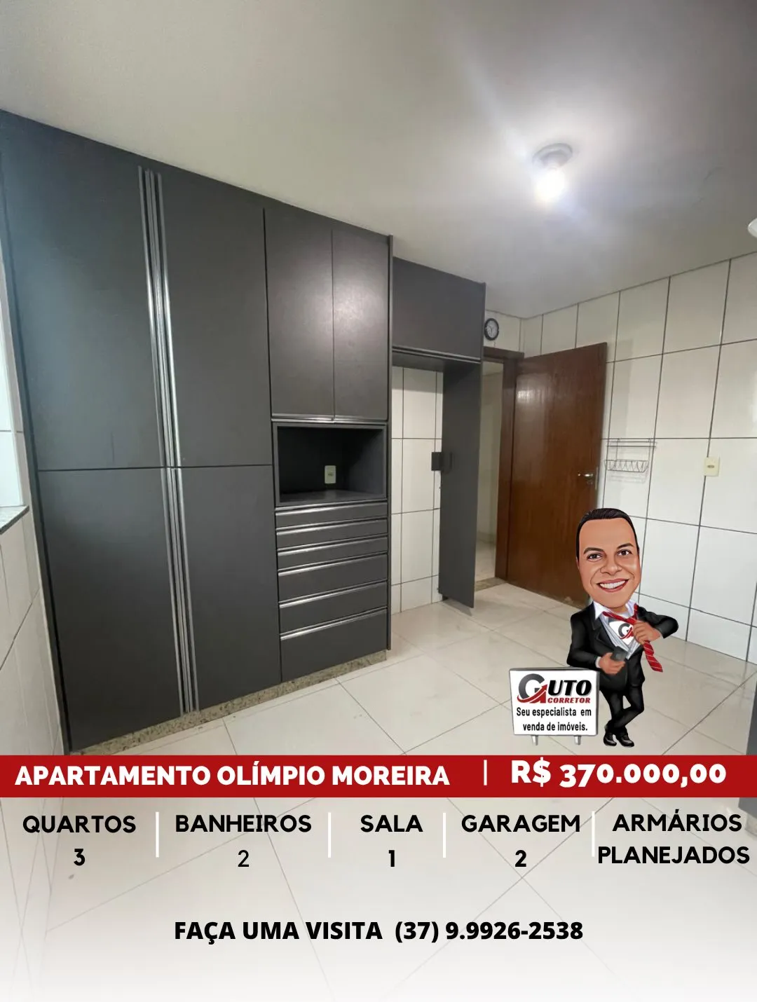 Apartamento 3 quartos à venda no Olímpio Moreira
