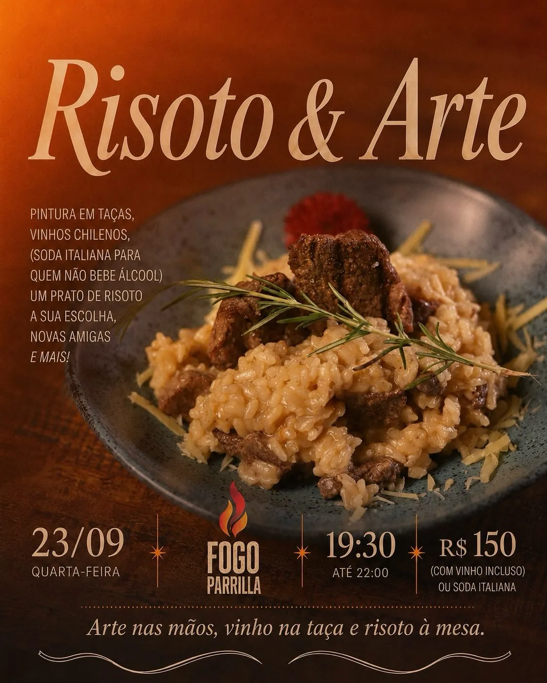 Noite Nordestina no Fogo Parrilla nesta sexta-feira
