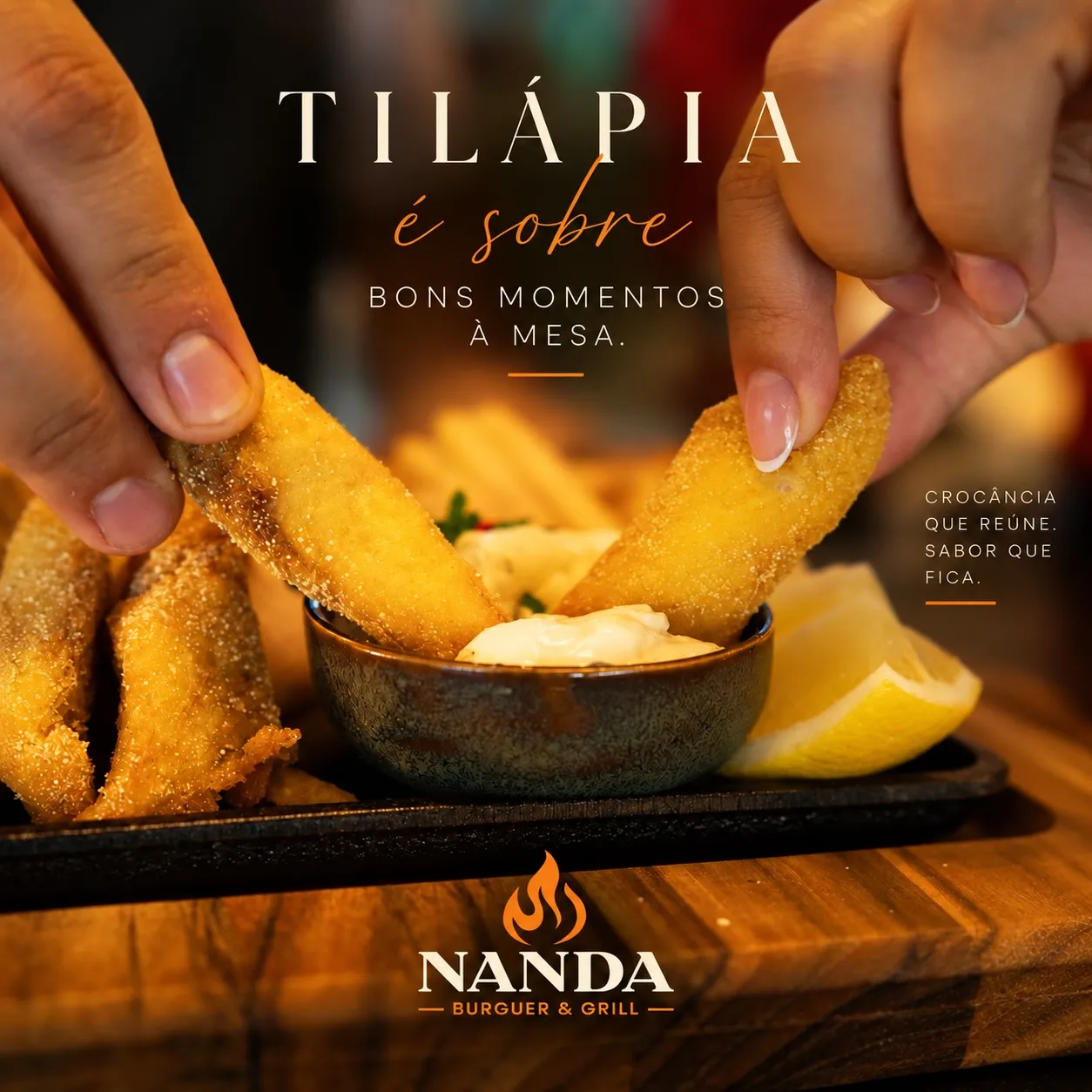 Filé de Tilápia com Fritas na Kota 807
