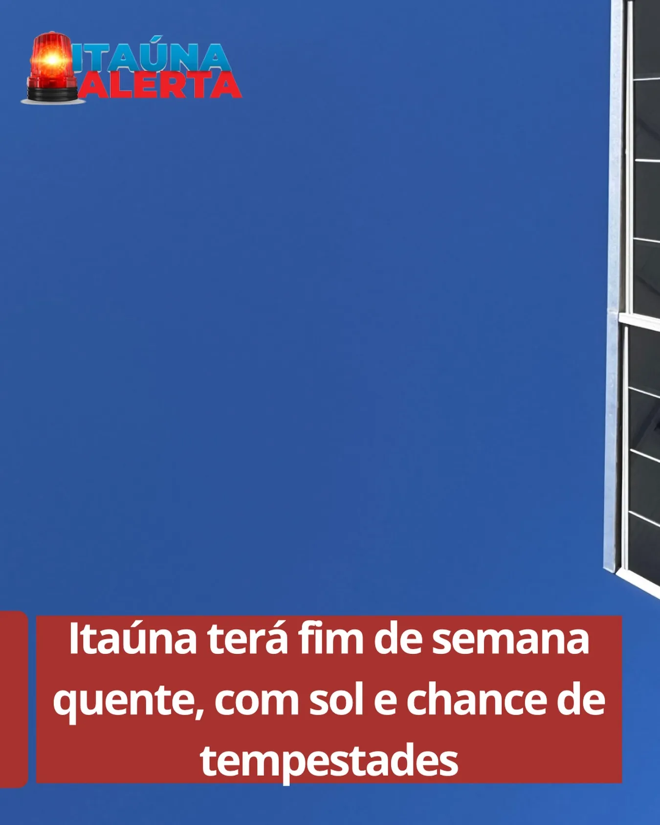 Fim de semana deve ter calor e sol, mas com risco de chuva