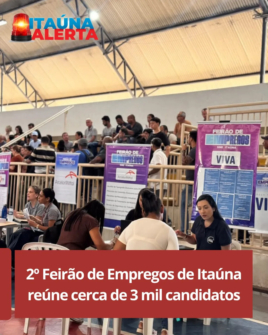 2º Feirão de Empregos reúne 3 mil candidatos