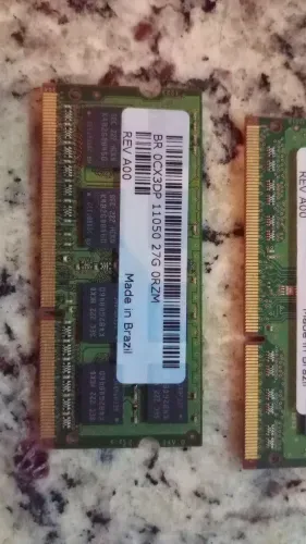 Memória DDR3 4gb E 2gb notebook