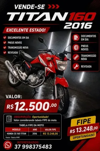 CG TITAN 160 FLEX 2016