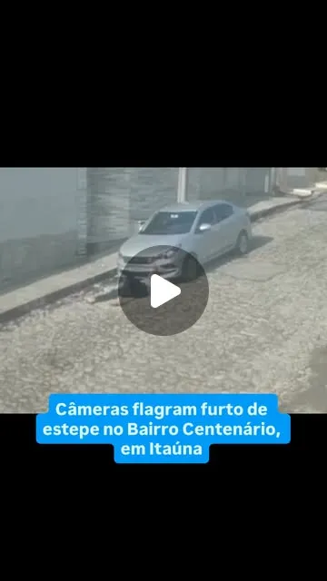 Furto de pneu de estepe no Bairro Centenário