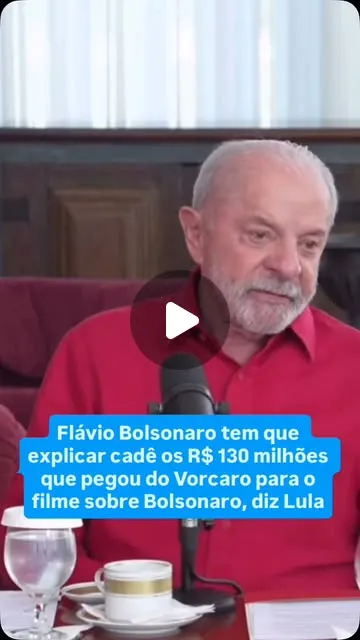 Lula cobra explicação de Flávio Bolsonaro sobre R$ 130 milhões