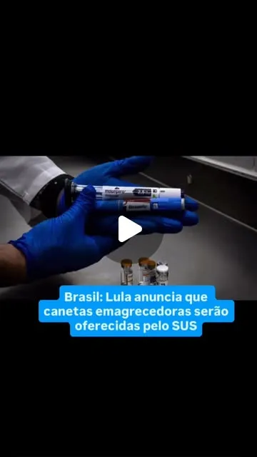 Lula anuncia caneta emagrecedora gratuita pelo SUS