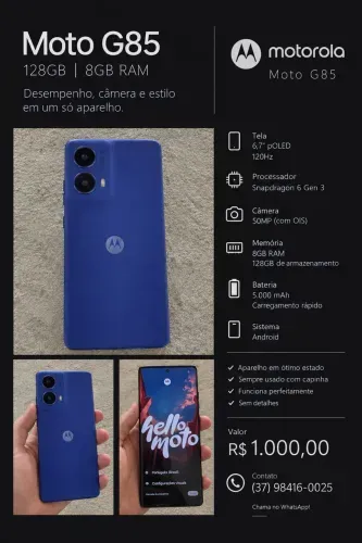 Celular/telefone MotoG 88