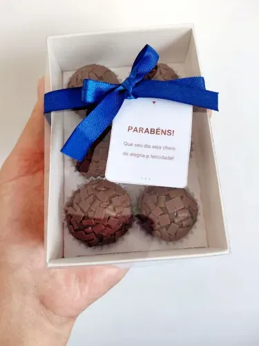 Caixa brigadeiro presente