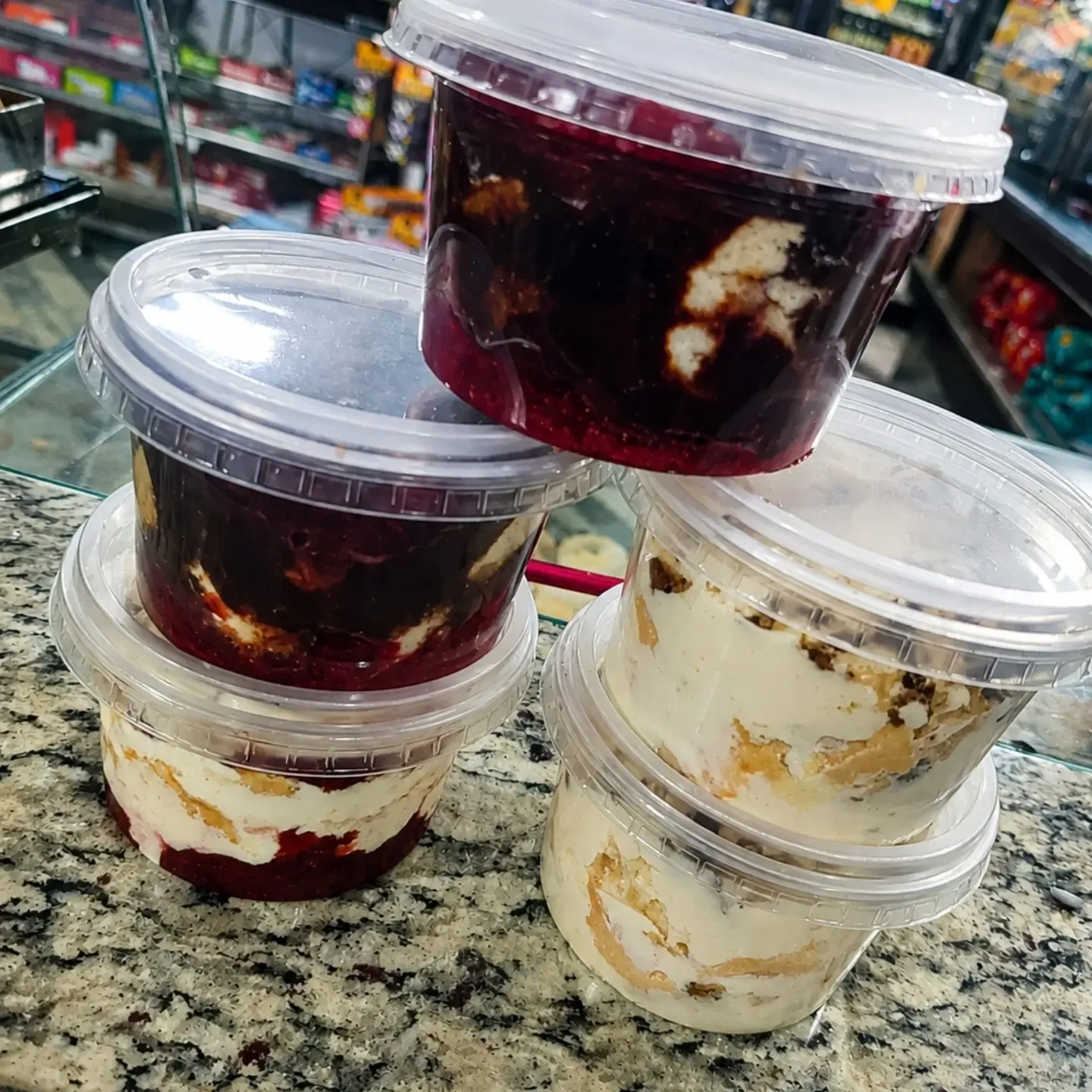 Bolo de pote na Panificadora Ponto do Trigo