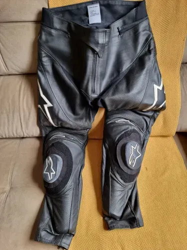 Calça De Couro Alpinestars Track Original - Tam 54 EUR (Sem Detalhes)