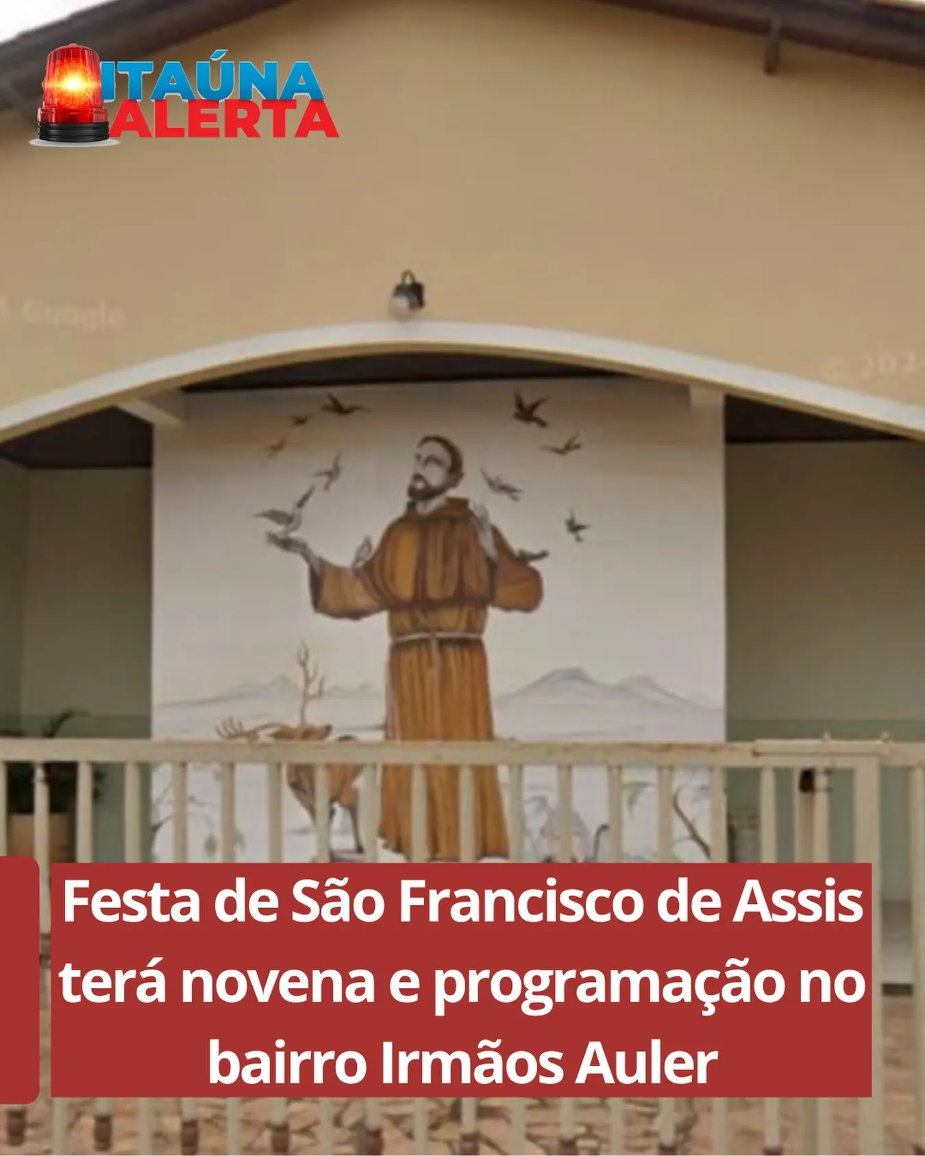 Festa de São Francisco de Assis no bairro Irmãos Auler